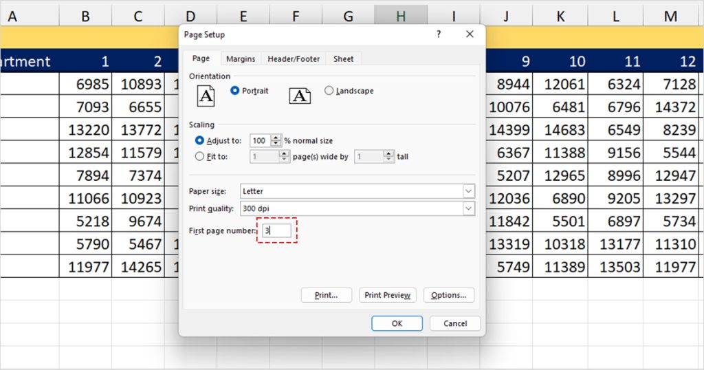 How To Insert Page Numbers In Excel