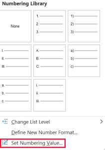 How To Continue Numbering Between Two Lists In Word