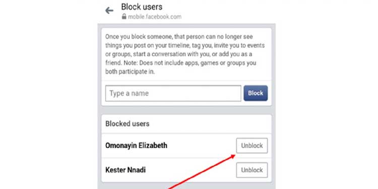 Unblock on Phone