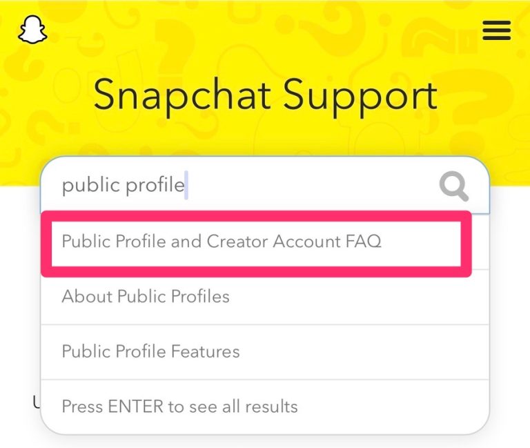 How to Get a Public Profile on Snapchat?