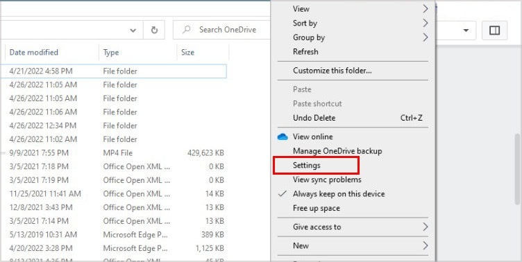 click-on-settings