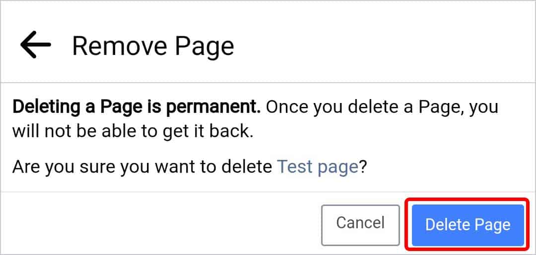 remove-page-delete-page