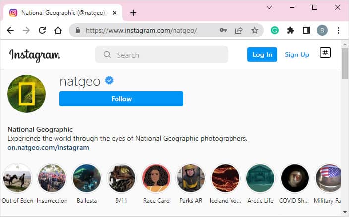 viewing-natgeo-public-profile