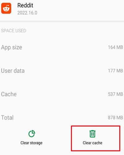 Reddit mobile clear cache