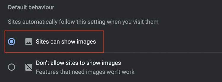 select-site-can-show-images