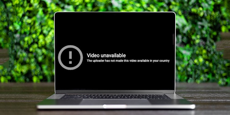 Video not available online in your country youtube