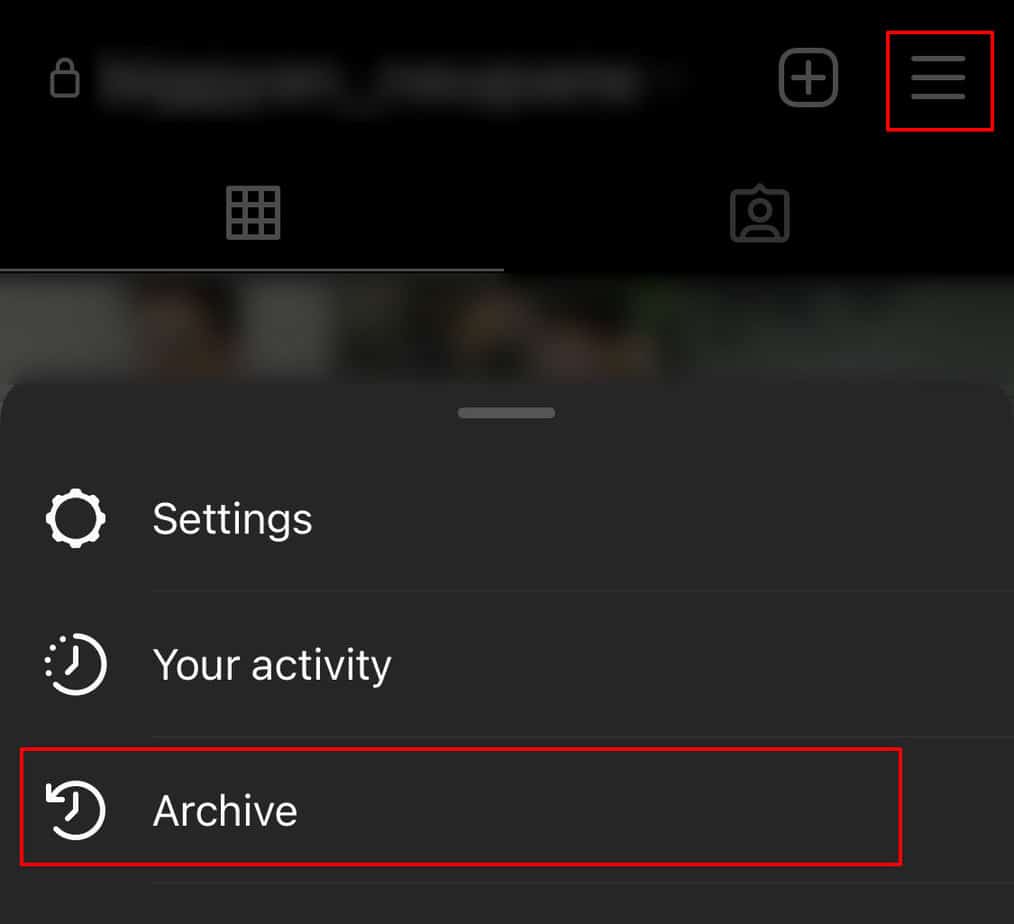 Click-on-Archive-on-settings