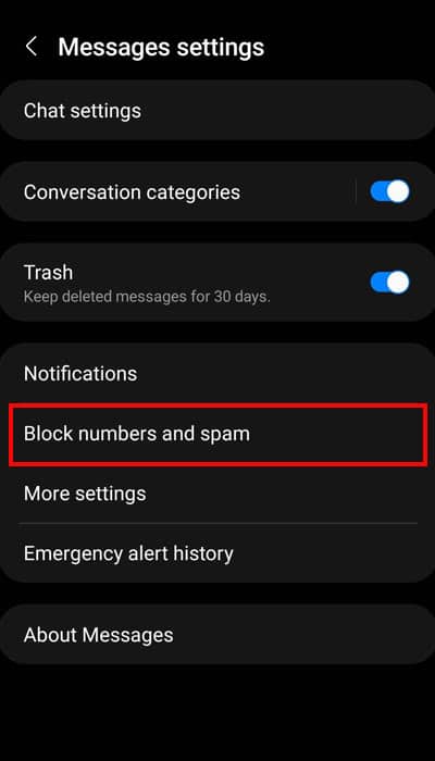 How-To-See-Message-After-Blocking-Block-Number-And-Spam