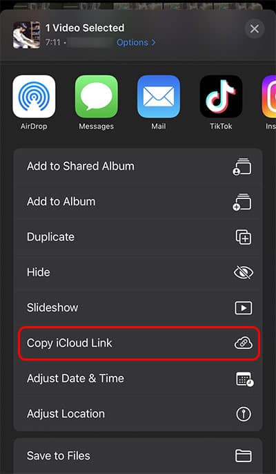 Press-Copy-iCloud-Link
