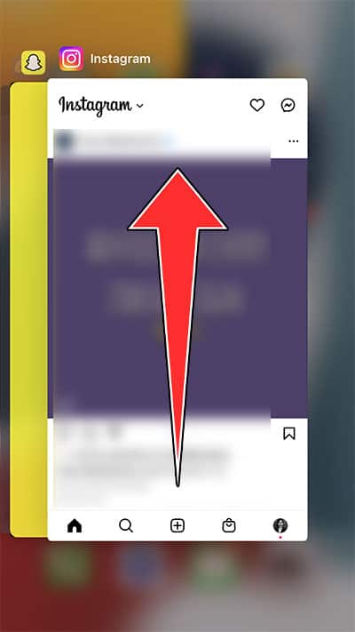 Swipe-up-every-app-including-Instagram-to-close-them