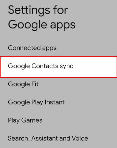 Tap-on-Google-Contacts-sync.