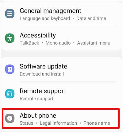 about-phone-option