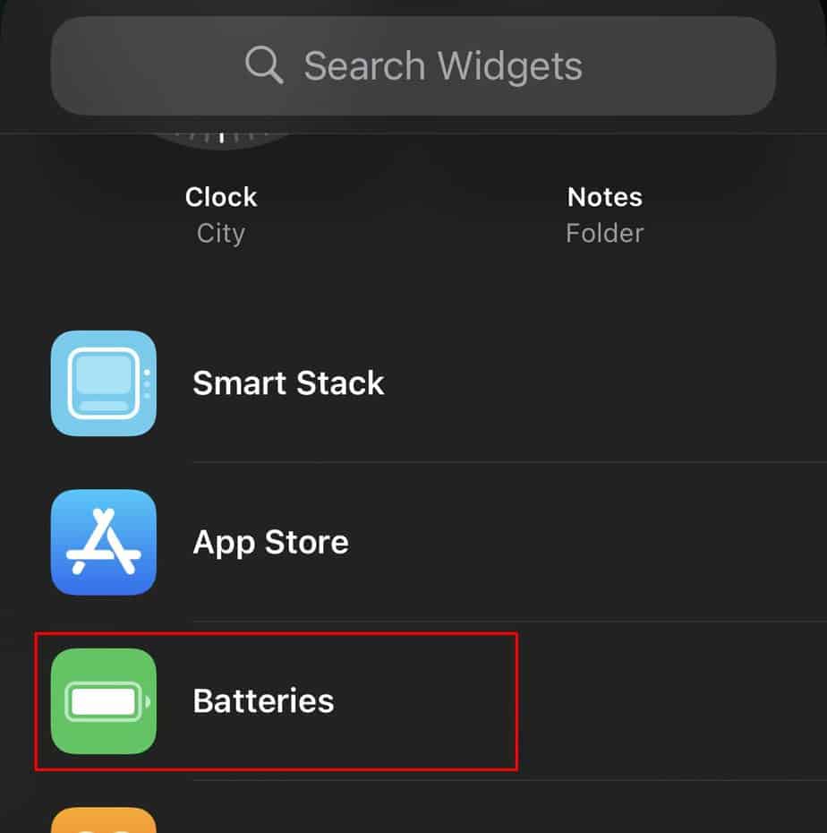 batteries-in-widget-view