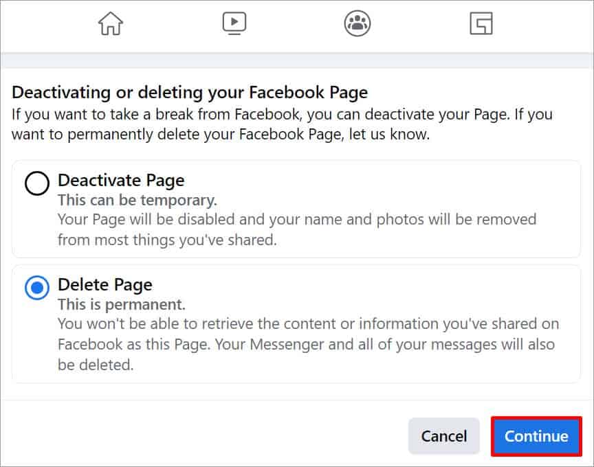 continue-option-for-delete-page