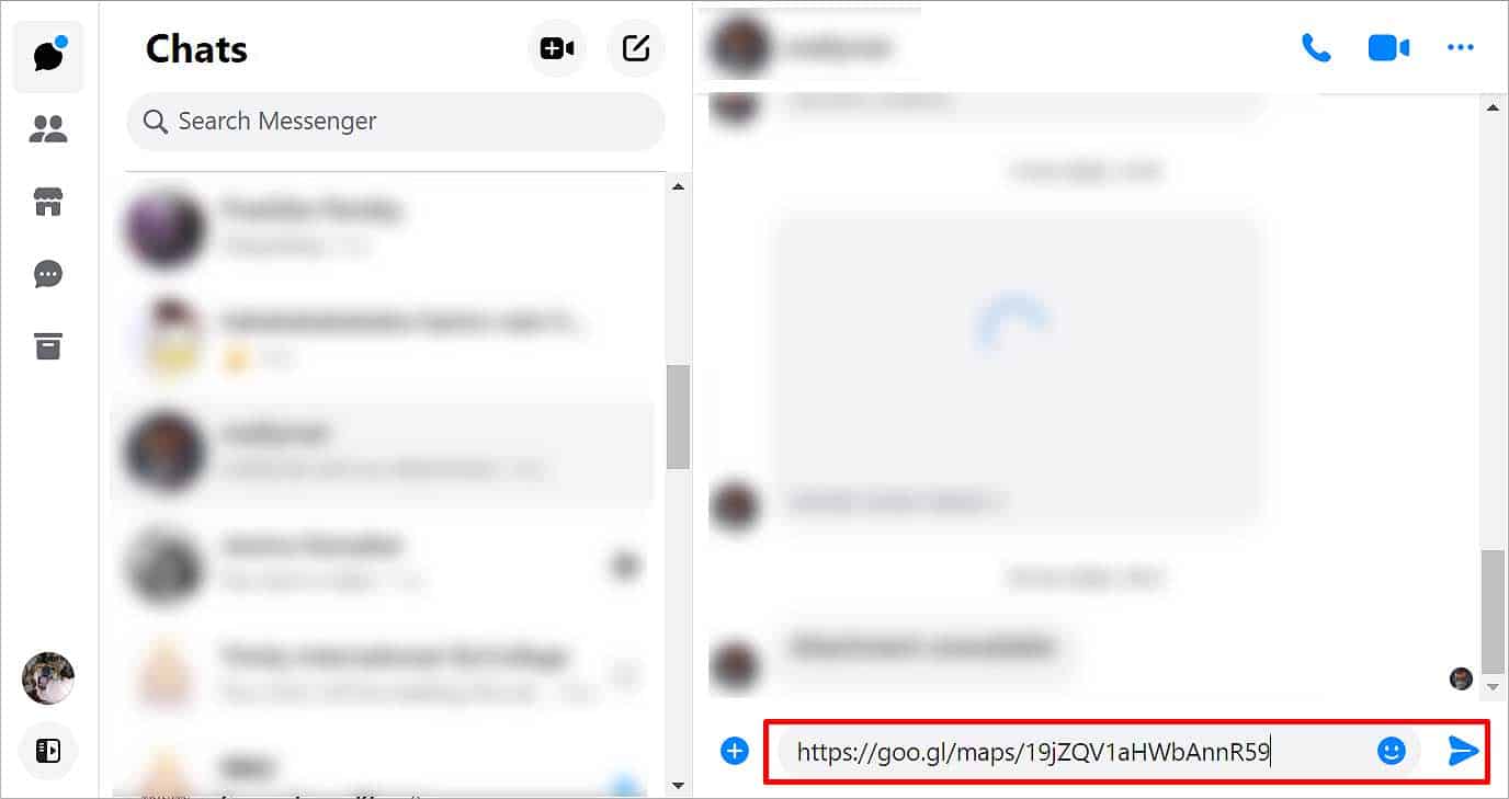 send-location-url-on-messenger
