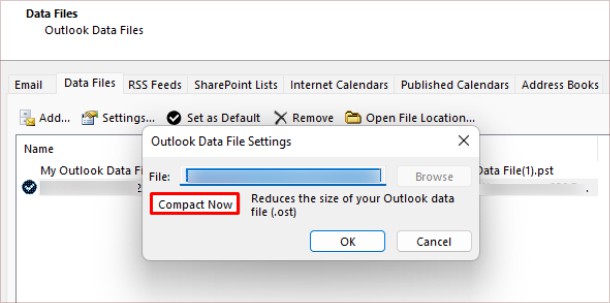 compact-now-on-outlook-data-files