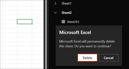 How to Delete Worksheet in Excel