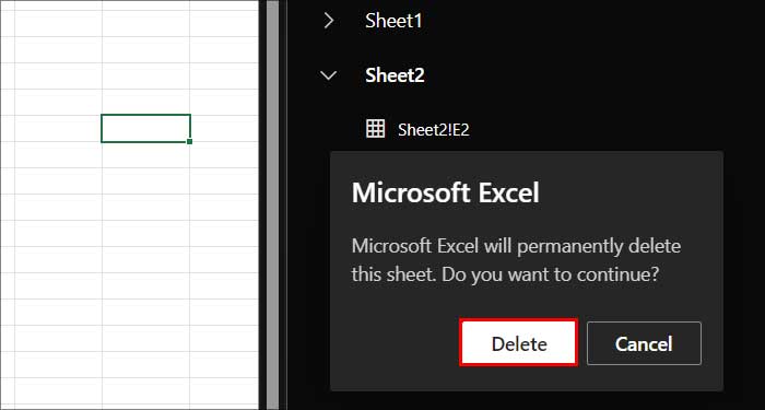 excel-delete