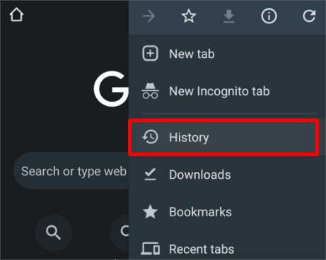 history-option-web-browser-phone