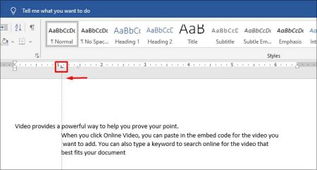 How to Insert a Tab Stop in Word