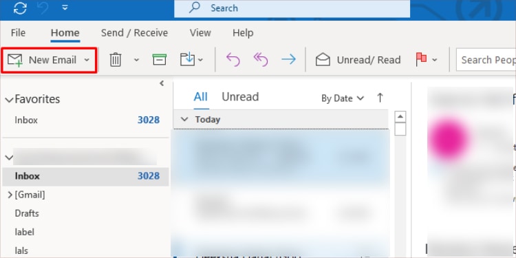 new-email-in-outlook