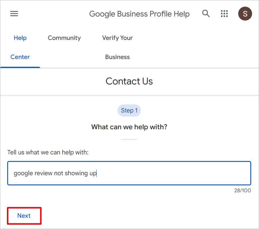 next-button-on-google-business-profile-help