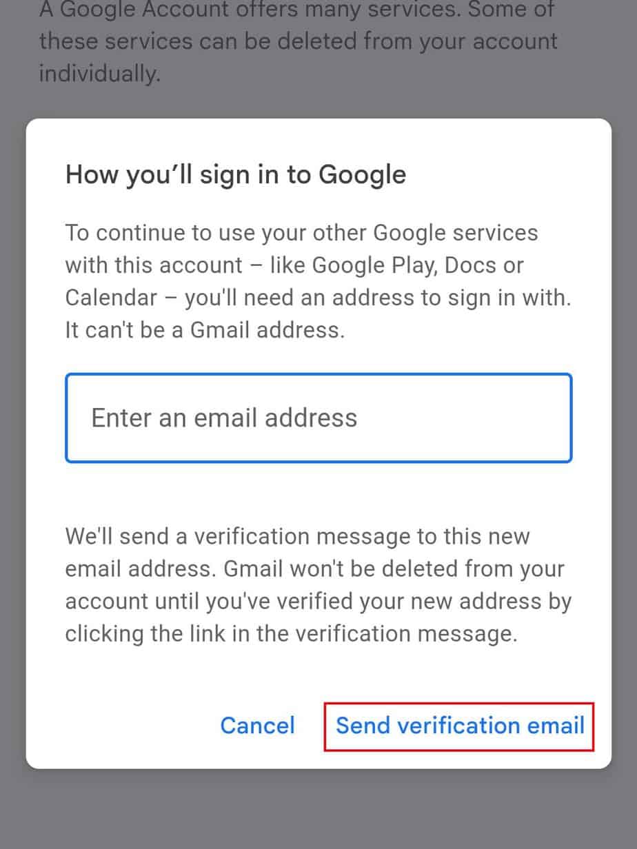send-verification-email-address