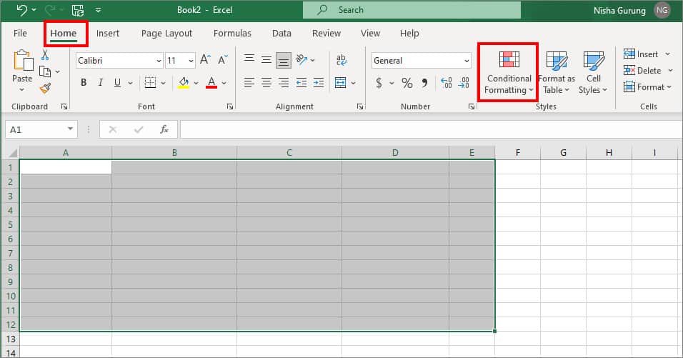 Click-on-Home-Conditional-formatting