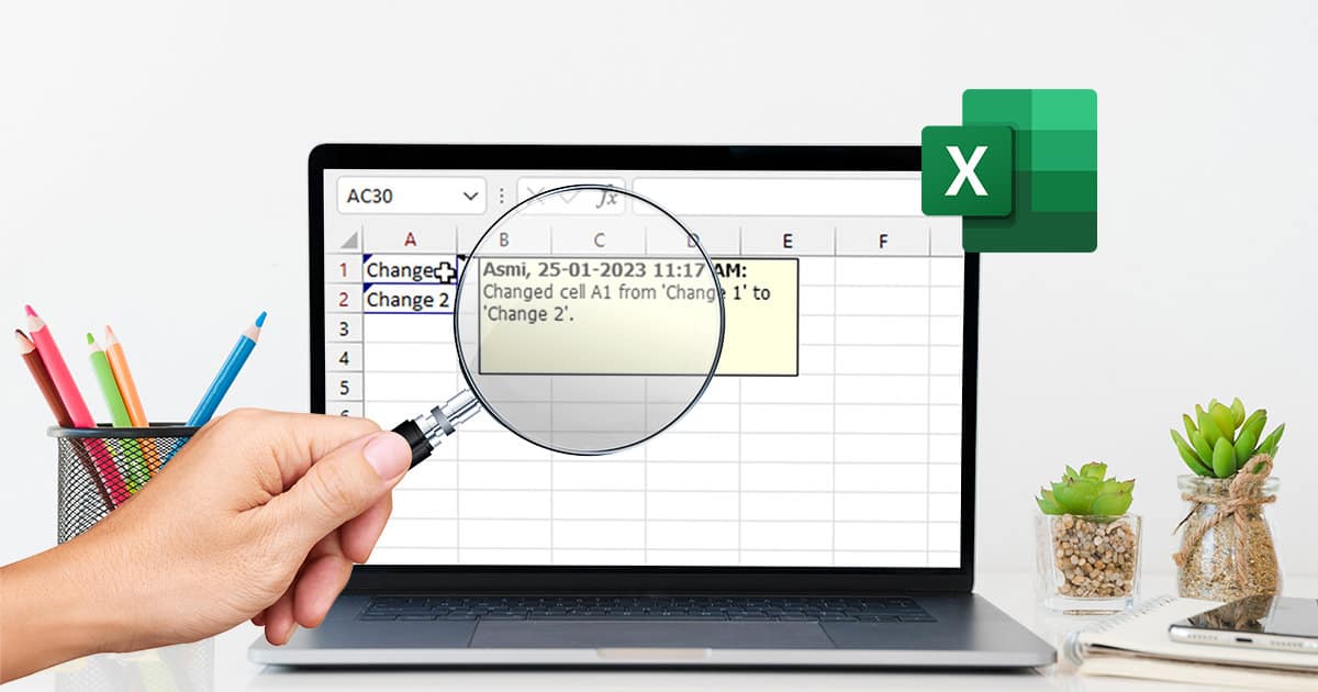 How to Track Changes in Excel