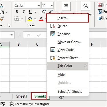 How to Create a Worksheet in Excel