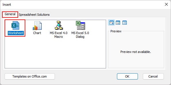 Insert-Worksheet