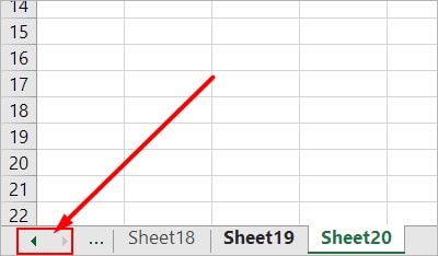 Right-click-to-switch-Excel-worksheets