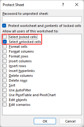 Select-the-unlocked-cells-only
