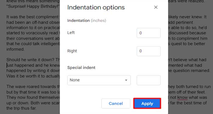 Fix Google Docs Words Going Off The Page