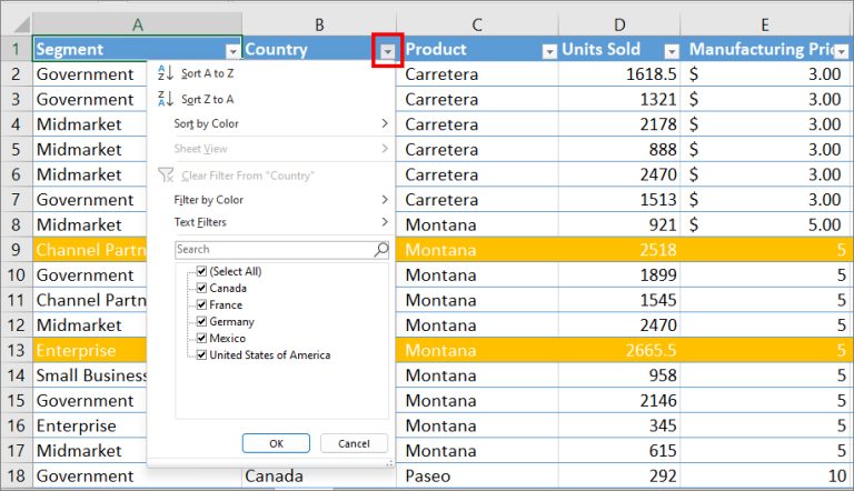 How to Delete a Row in Excel