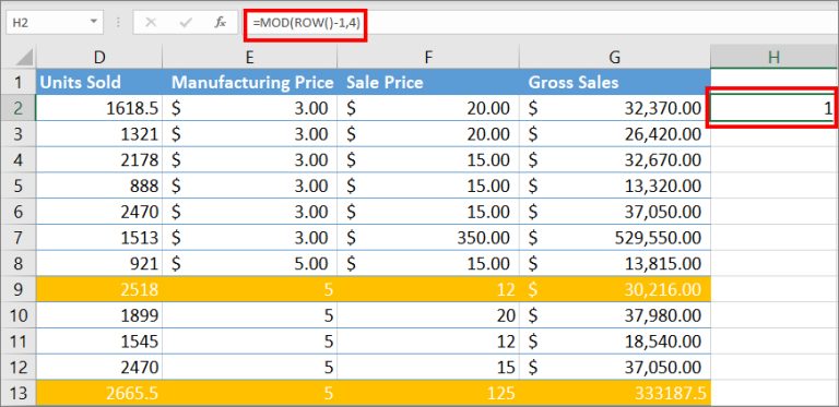 How to Delete a Row in Excel