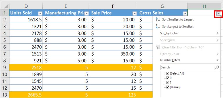How to Delete a Row in Excel