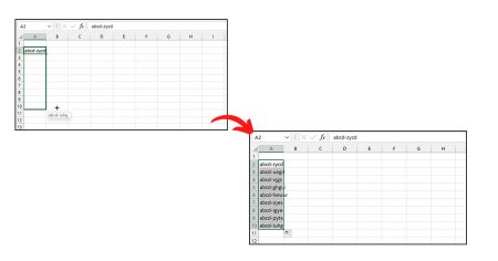 How to Automatically Add Serial Number in Excel