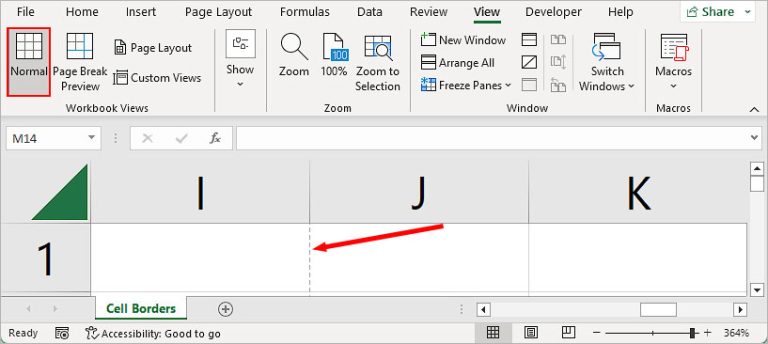 How To Remove Dotted Lines In Excel 3459