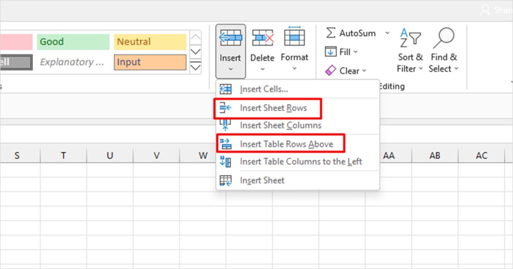 How to Insert Multiple Rows in Excel