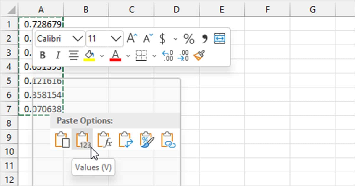 How to Get Random Number in Excel