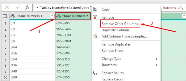 Remove-unwanted-columns