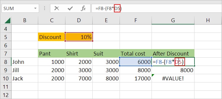 Select-cell-to-make-absolute-reference
