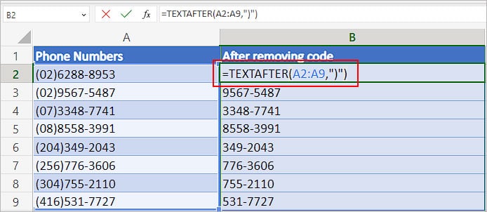 Using-TextAfter-function