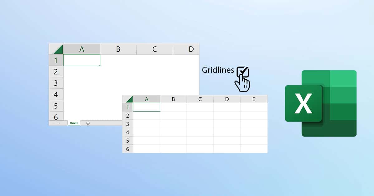 How To Show Or Remove Gridlines In Excel