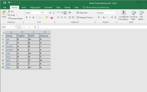 How to Limit Rows and Columns in Excel