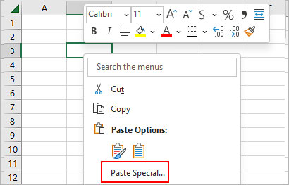Choose-the-Paste-Special-Option
