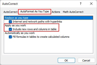 Enable-new-rows-and-columns-Excel-table