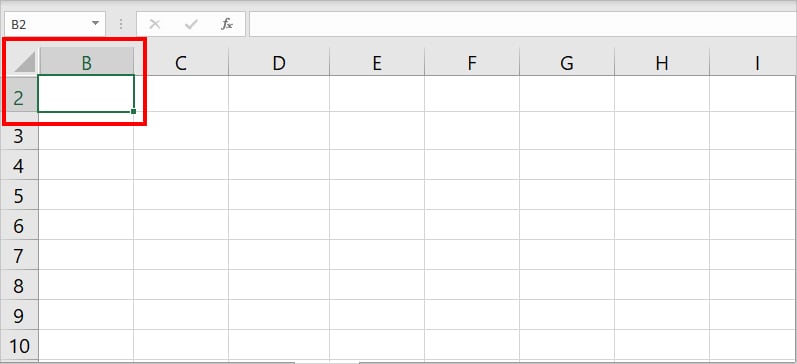 How to Excel Unhide First Column or Row in Excel