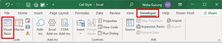 Visual Basic Grey How to Make Gridlines Darker in Excel